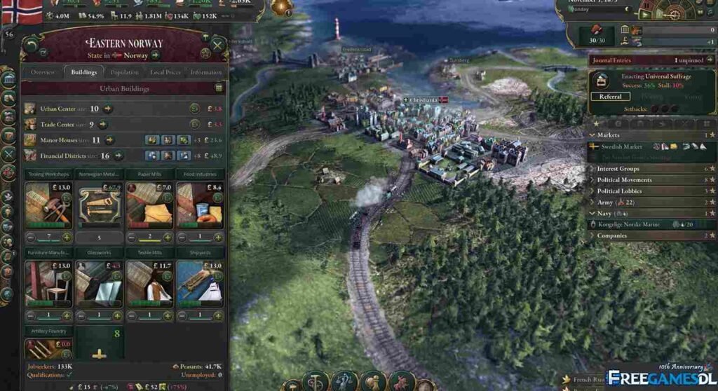 Victoria 3 PC Free Download