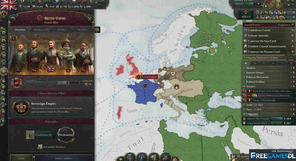 Victoria 3 PC Free Download