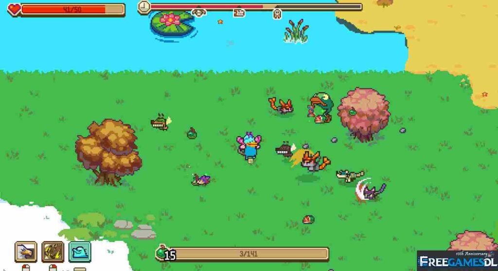 Everything is Crab: The Animal Evolution Roguelite
